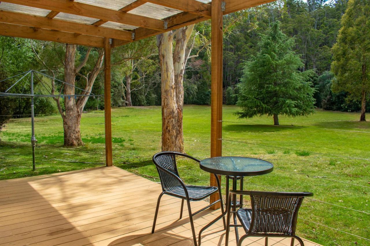 Russell Falls Holiday Cottages National Park Esterno foto